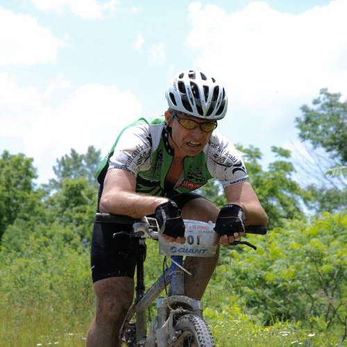 Driving in a stable position on a long-distance ride
