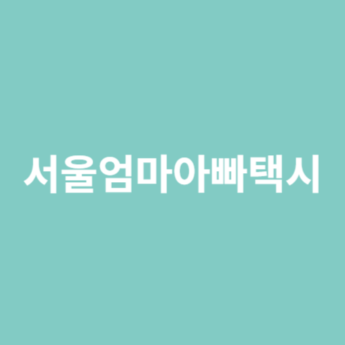 서울엄마아빠택시