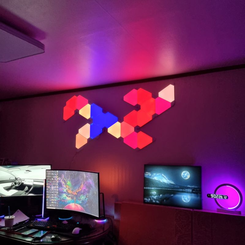 컴퓨터방-나노리프-조명