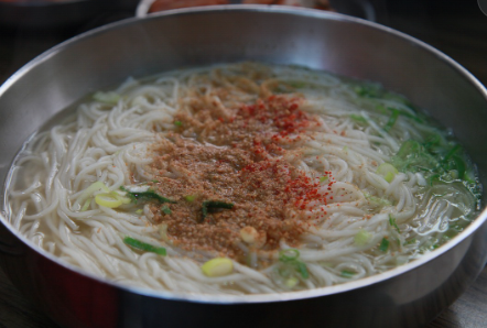 할매국수집 대표 메뉴