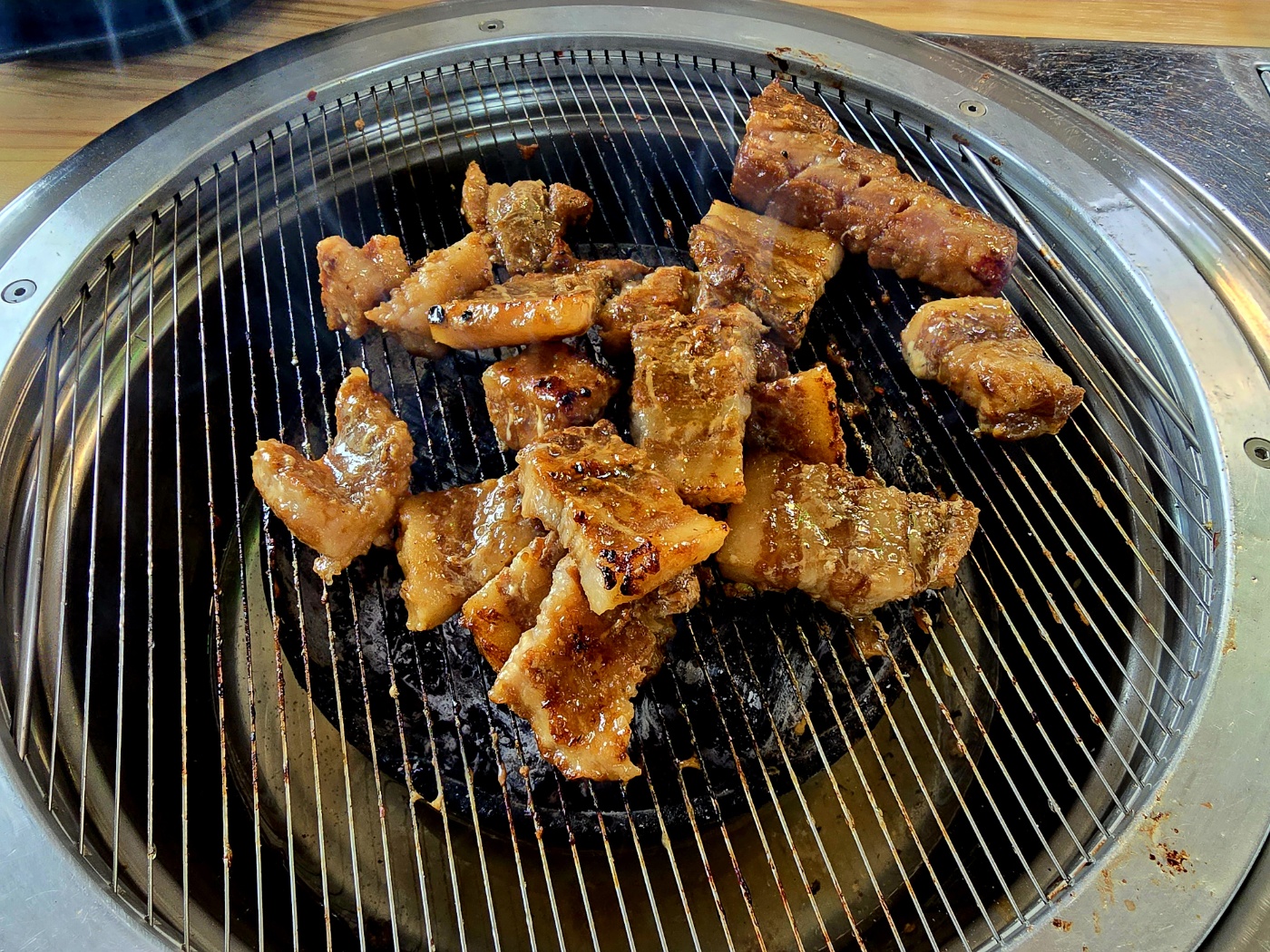 깊은산속화로구이