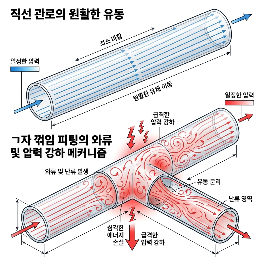공기압 회로 설계의 핵심 유효 단면적, Cv치 및 배관 압력 강하의 직관적 분석