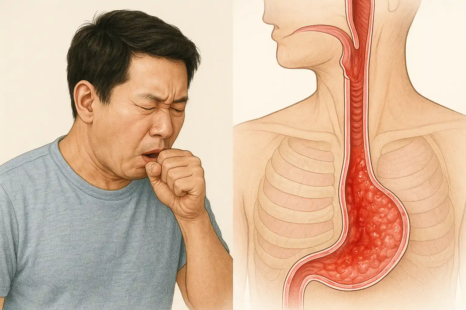 만성기침과 식도 염증