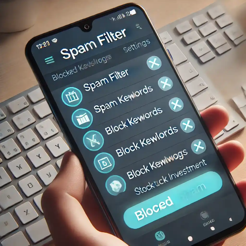 스마트폰 스팸 문자 차단법