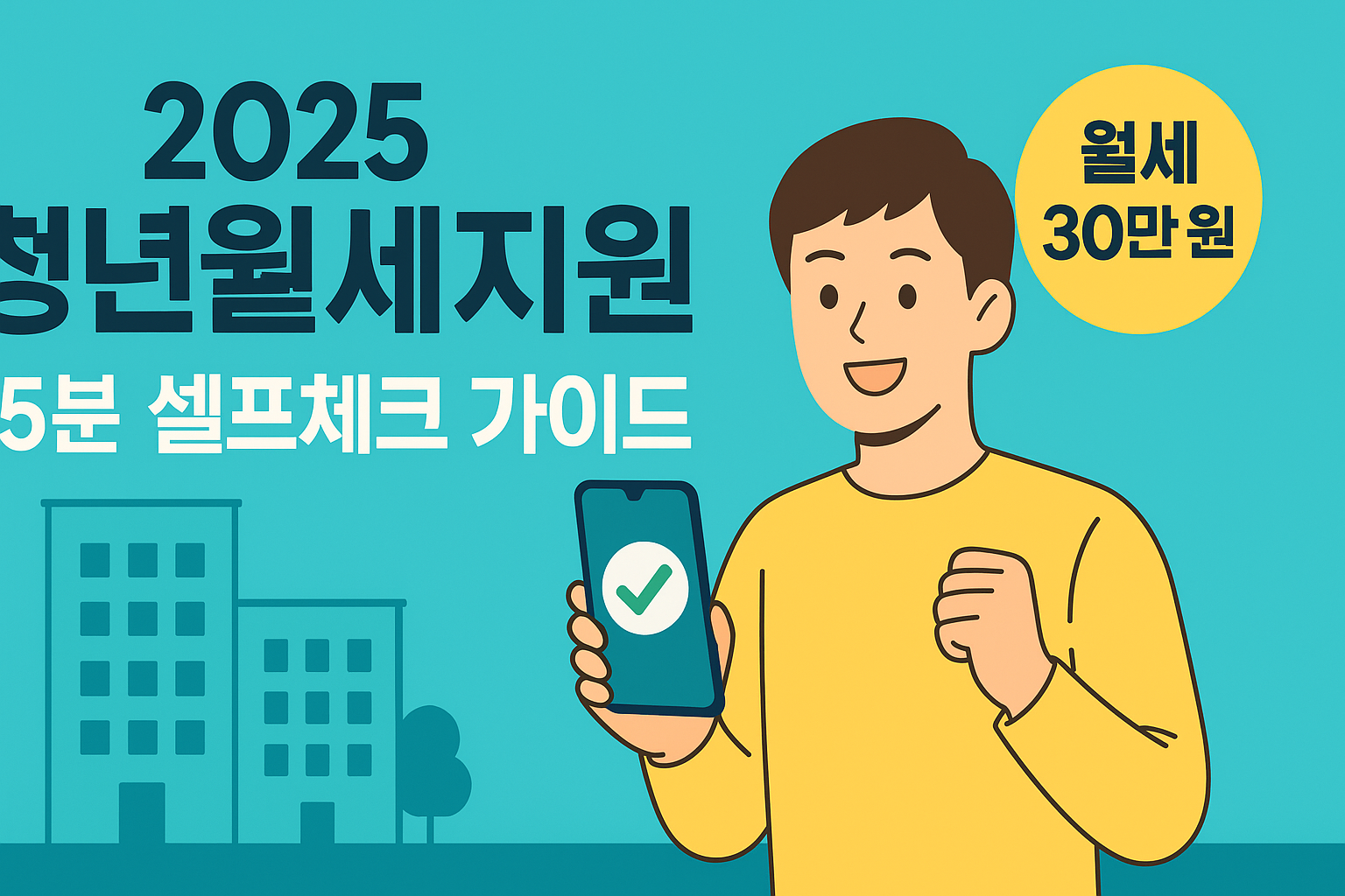 2025 청년월세지원 자격 셀프체크 가이드