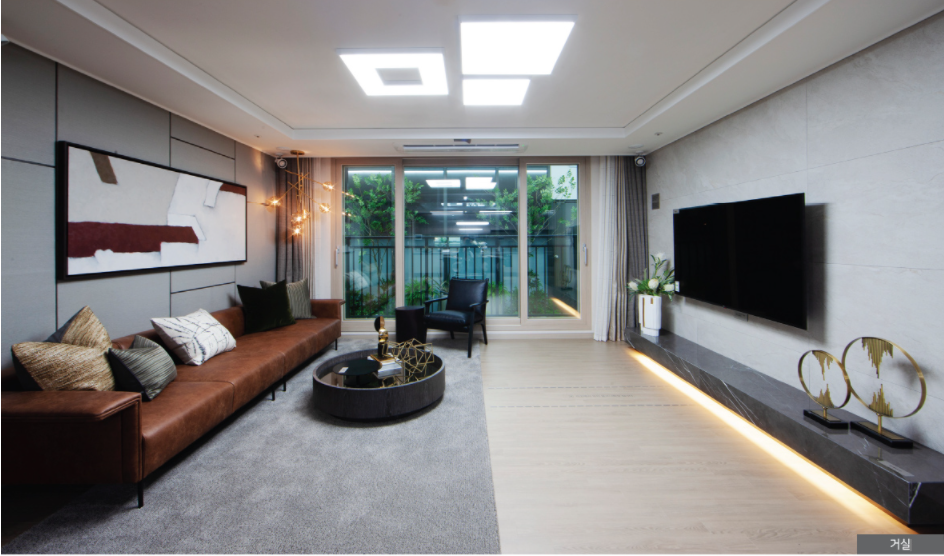 검단신도시 모아엘가 그랑데 - 거실