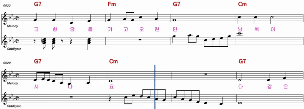 이혜리(남인수) - 가거라 삼팔선 악보