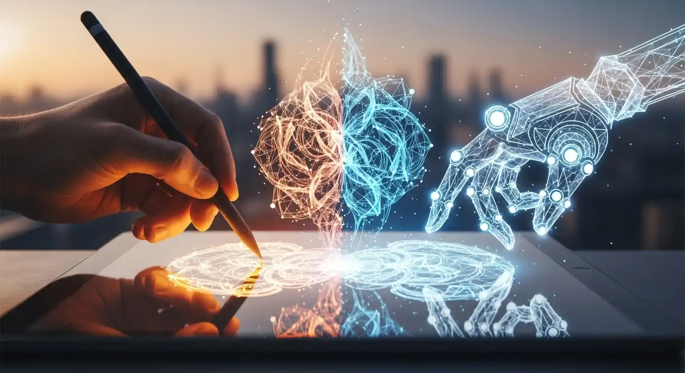 <img src="ai_and_human_collaboration_expanding_creative_possibilities.webp" alt="AI와 인간이 협업하며 창작의 본질과 가능성을 확장하는 이미지 입니다">