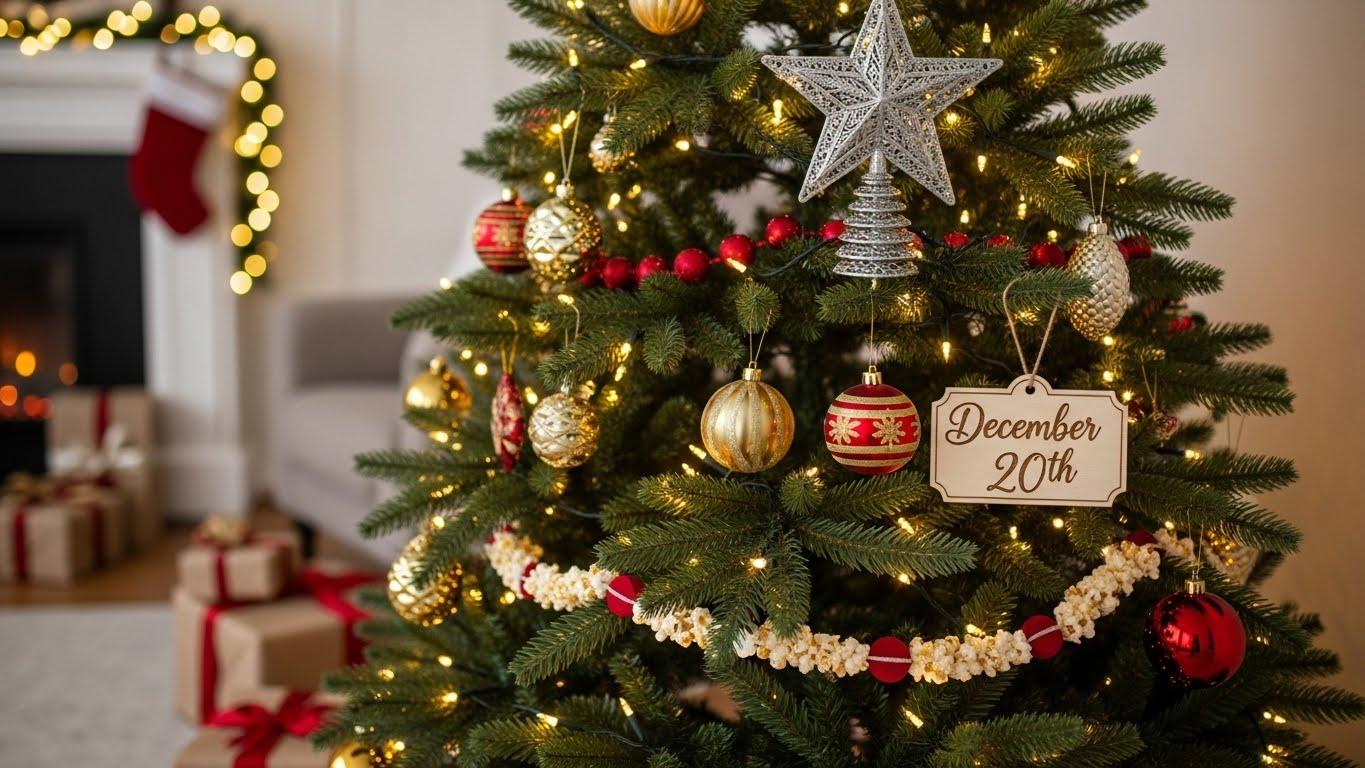 크리스마스트리12월20일