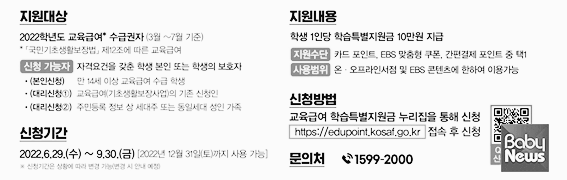 지원 대상, 신청 기간, 지원 내용, 신청 방법, 문의처