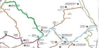 북한산 등산코스 및 등산지도 안내_2