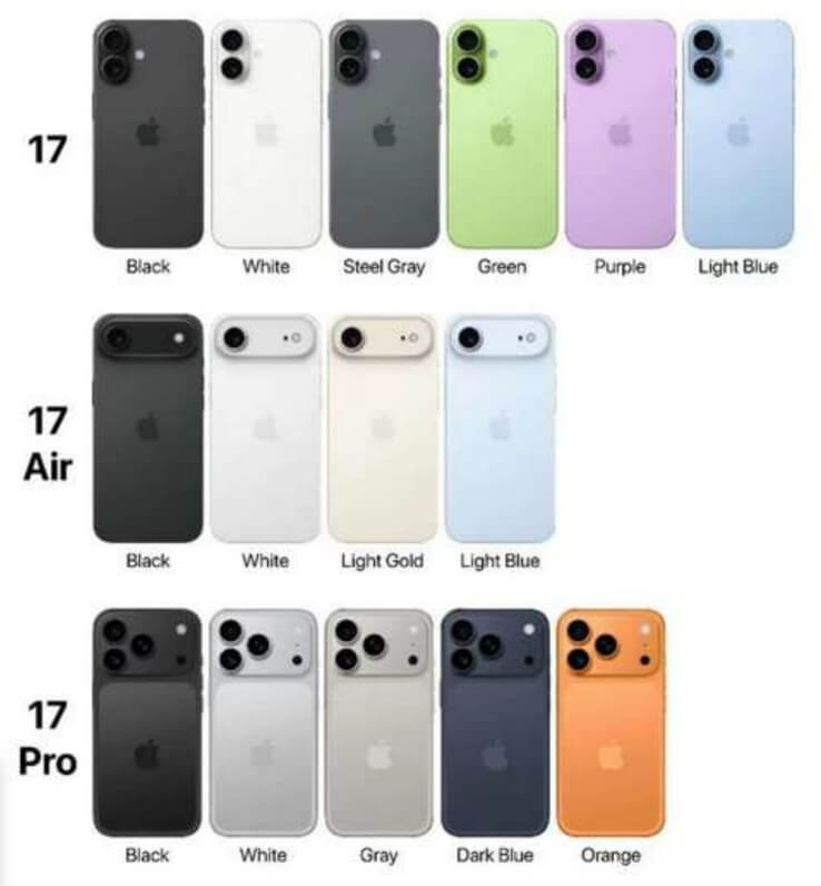 아이폰17 출시일 라인업 스펙 배터리 총정