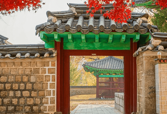 단풍나무 숲 성균관 명륜당