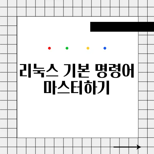리눅스 기본 명령어 마스터하기, 새로운 시각으로!