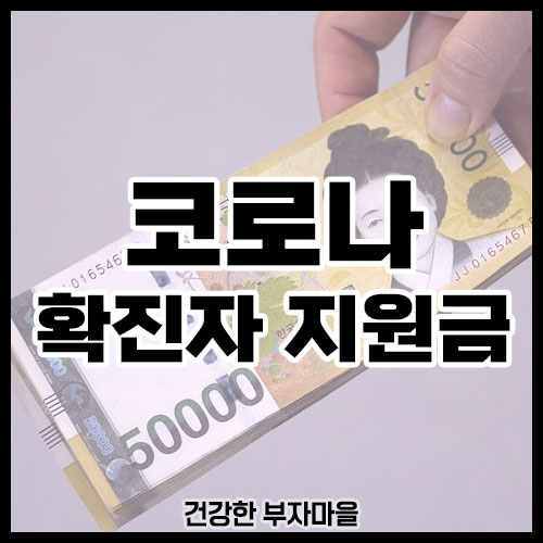 코로나 확진자 지원금