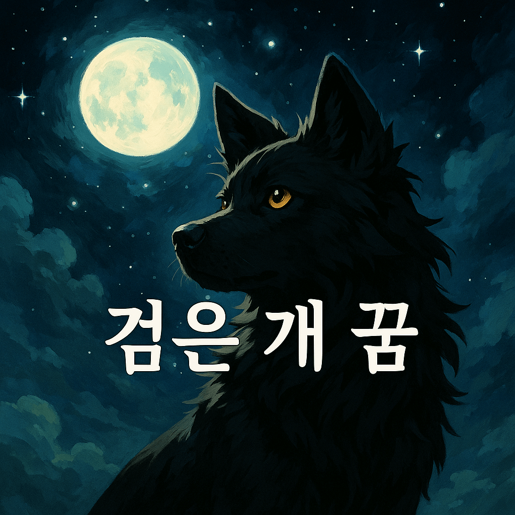 검은 개 꿈