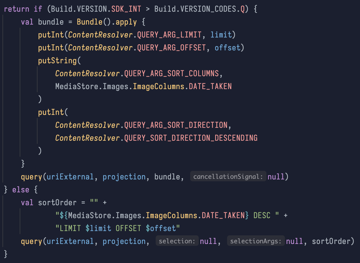 [하루네컷] ContentResolver에서 최신순 정렬을 위해 삽질한 결과