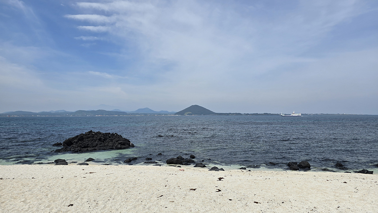 우도 산호해수욕장