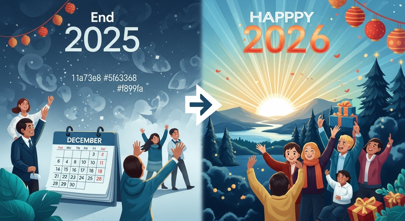 2026년 새해를 희망차게 맞이하는 사람들과 빛나는 해돋이 풍경, 새로운 시작을 알리는 이미지