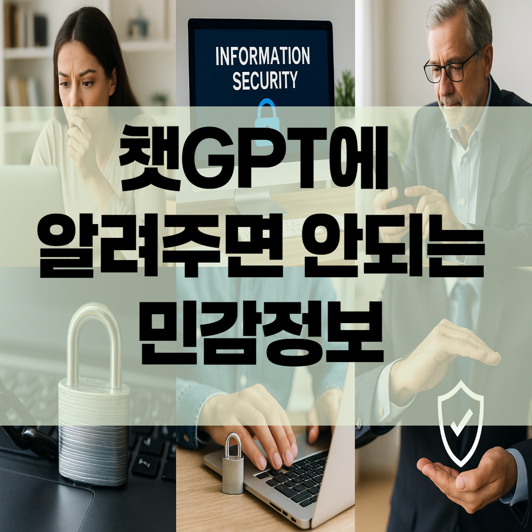 챗GPT에 알려주면 안되는 민감정보, 유심해킹 대비방법