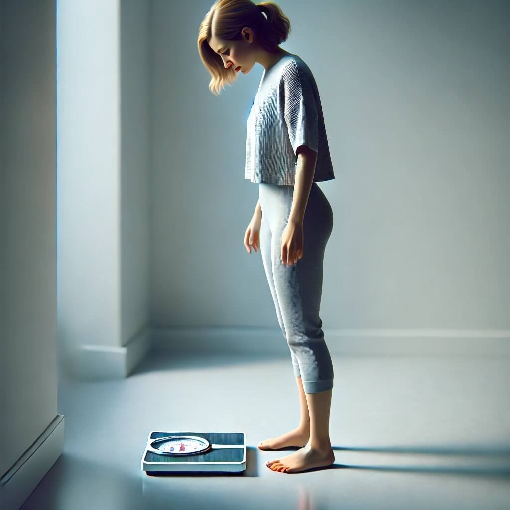 체중-재는-여자