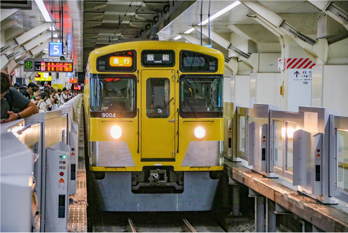 도쿄지하철의 모습