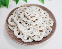 연근 들깨 드레싱 샐러드