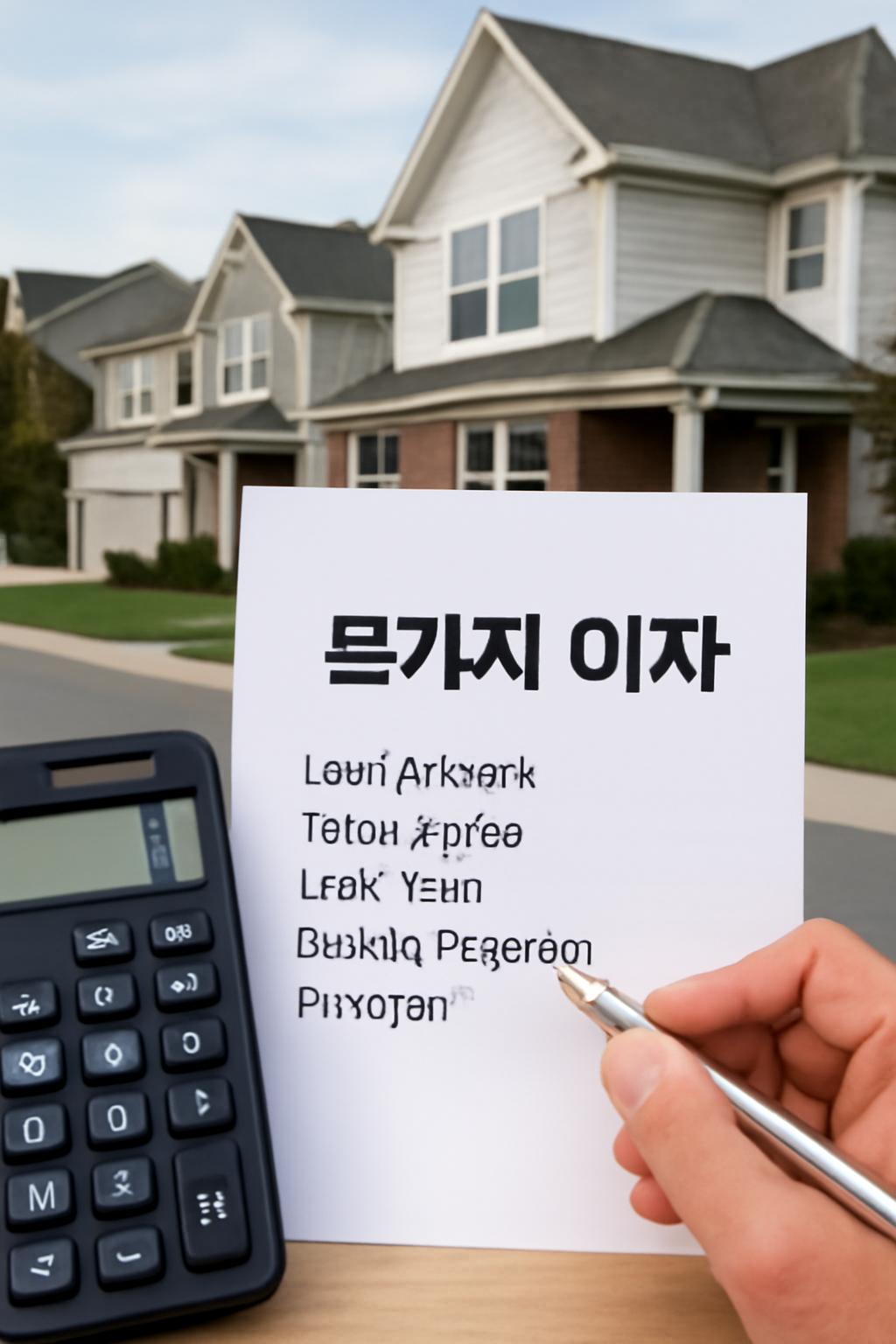 주택담보대출 이자