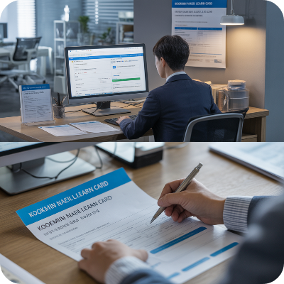 국민내일배움카드 신청방법(온라인&middot;오프라인)이미지