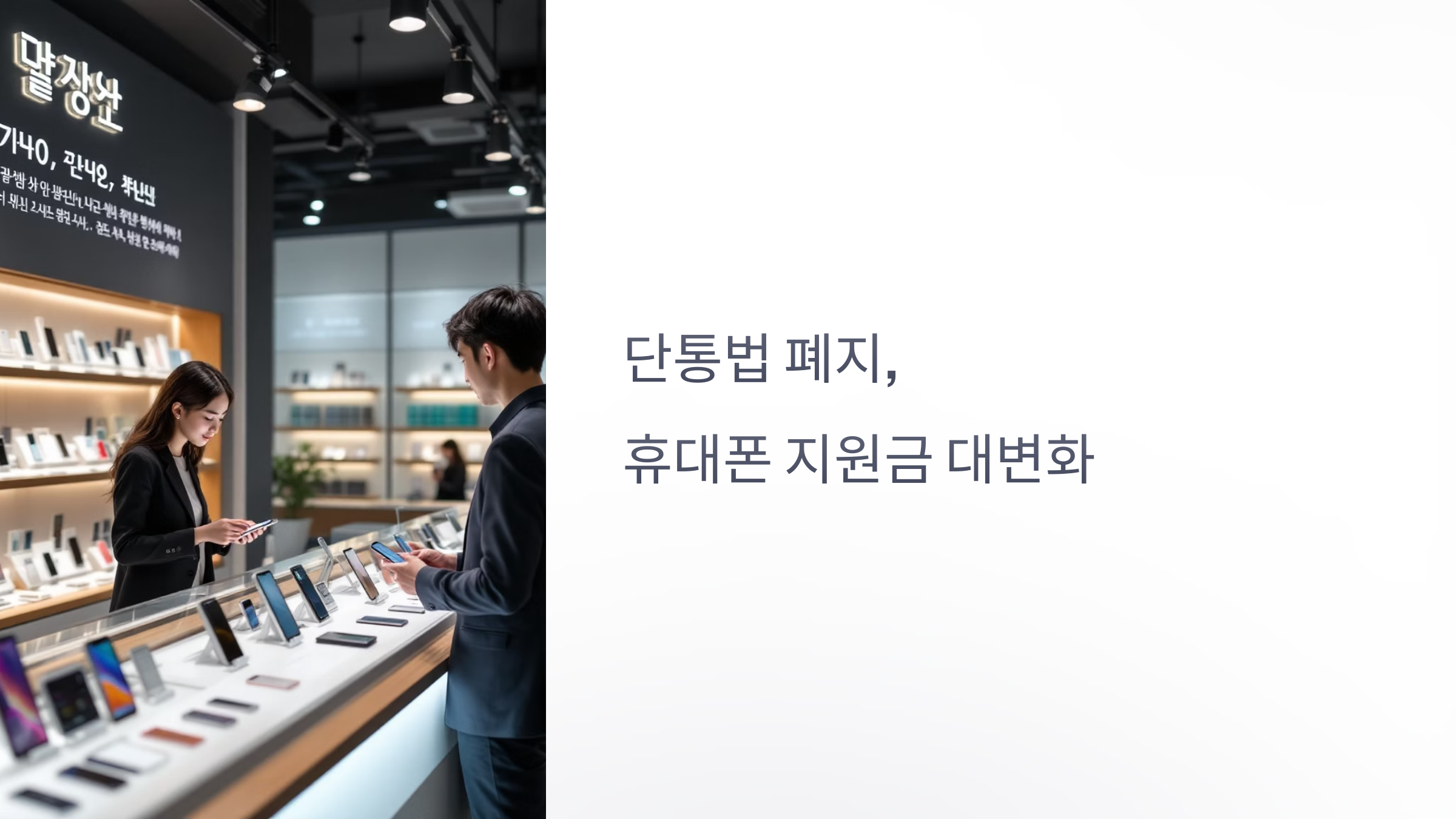7월 22일부터 이렇게 바뀝니다