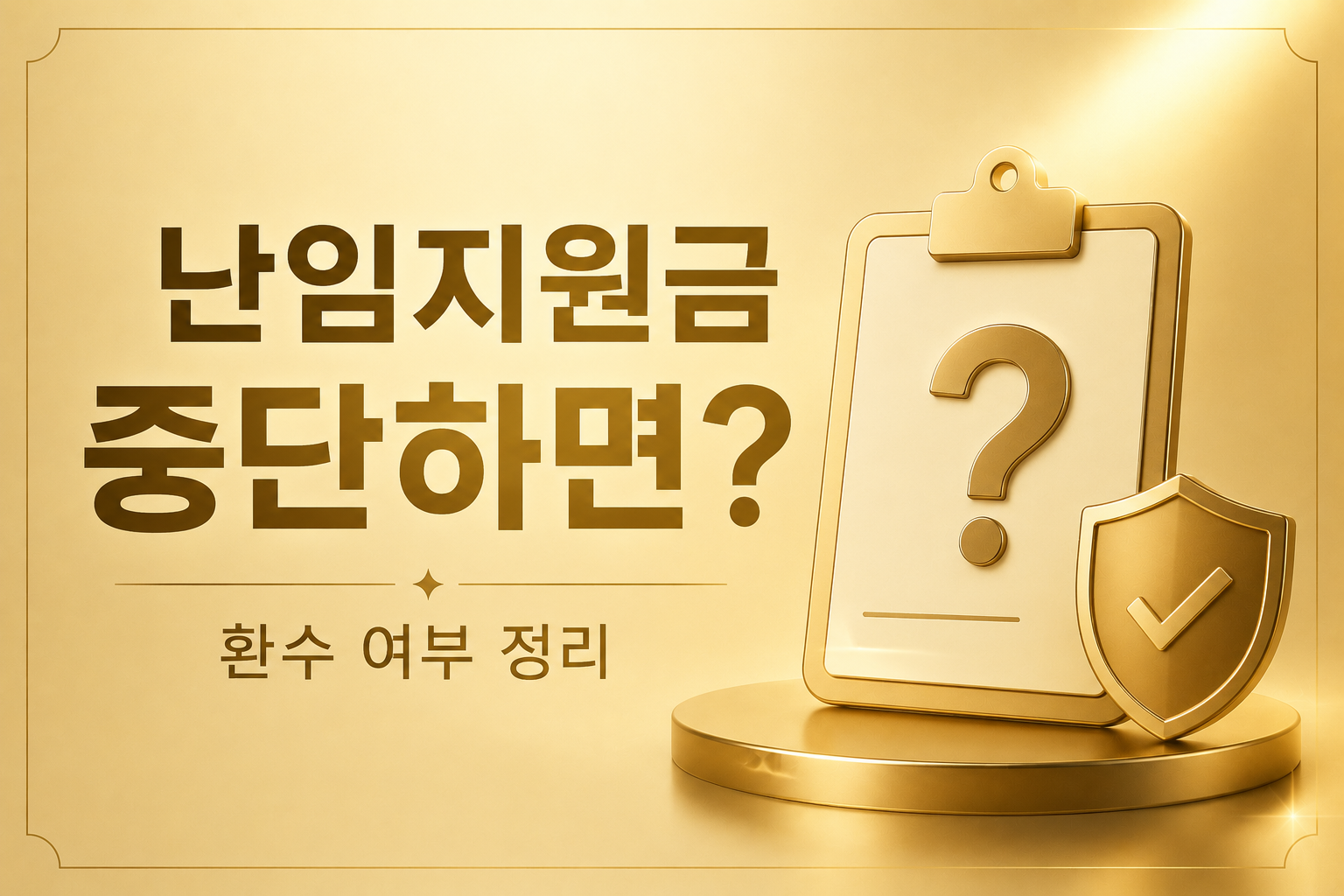 난임지원금 중단하면 환수해야 할까 infertility refund support 정부지원 회차차감 시험관시술 과배란증후군 골드톤 썸네일 이미지