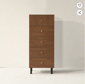 모노로그 500 서랍장 2colors 와이드 800, 5단, 월넛