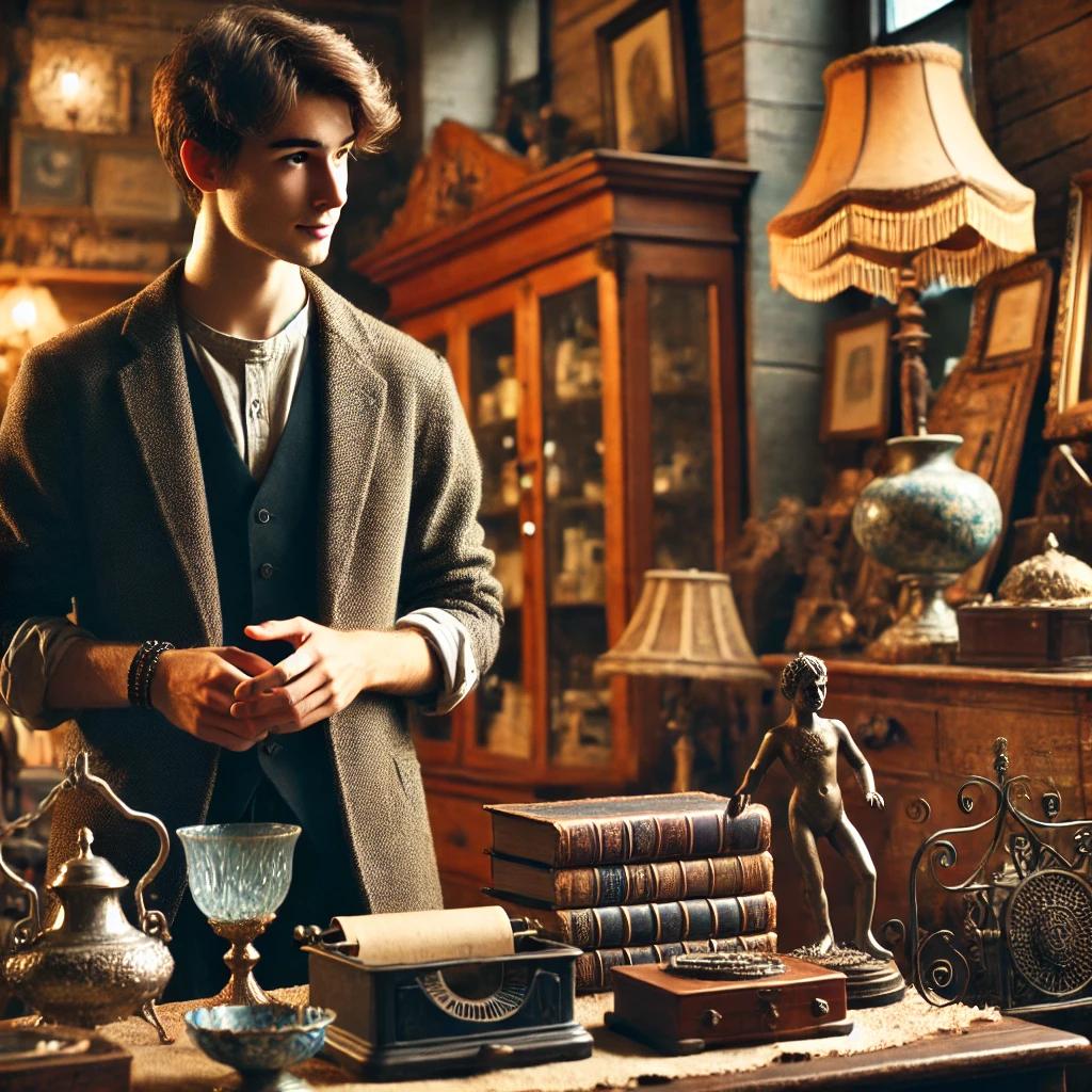 소설 골동품집 아들