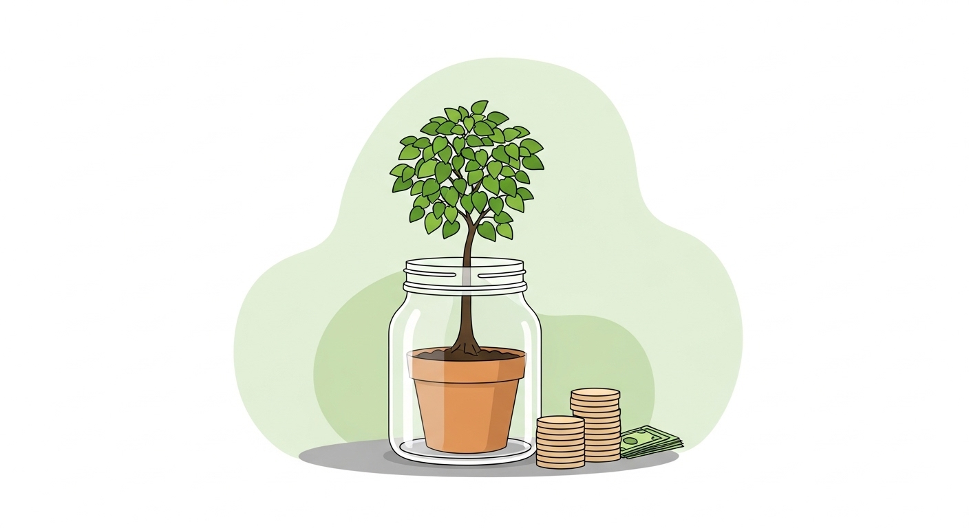 ์์ ํ๋ถ์ ์ฌ๊ธด ์๋ฌผ์ด ์ ๋ฆฌ๋ณ ์์์ ๊พธ์คํ ์ฑ์ฅํ๋ ๋ชจ์ต. ์์๋ ๋์  ๋ช ๊ฐ๊ฐ ๊ฐ์ง๋ฐํ ์์ฌ ์์ด, ๊พธ์คํ ์ง ํ
ํฌ ๋
ธ๋ ฅ์ด ํฐ ๋ณด์์ผ๋ก ์ด์ด์ง๋ค๋ ๋ฉ์์ง๋ฅผ ์ ๋ฌํฉ๋๋ค.