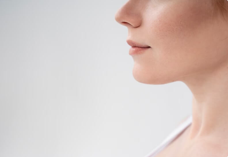 피부가 좋은 여성