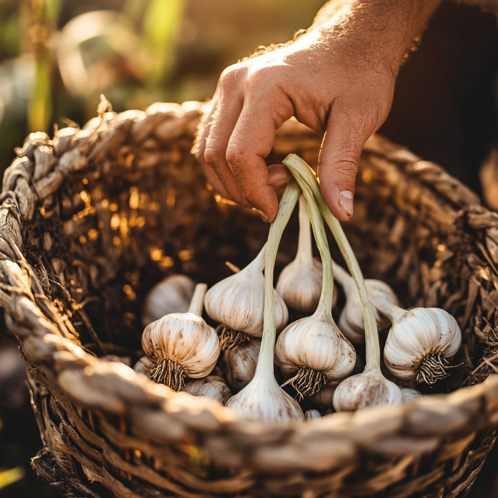 마늘 수확 시기