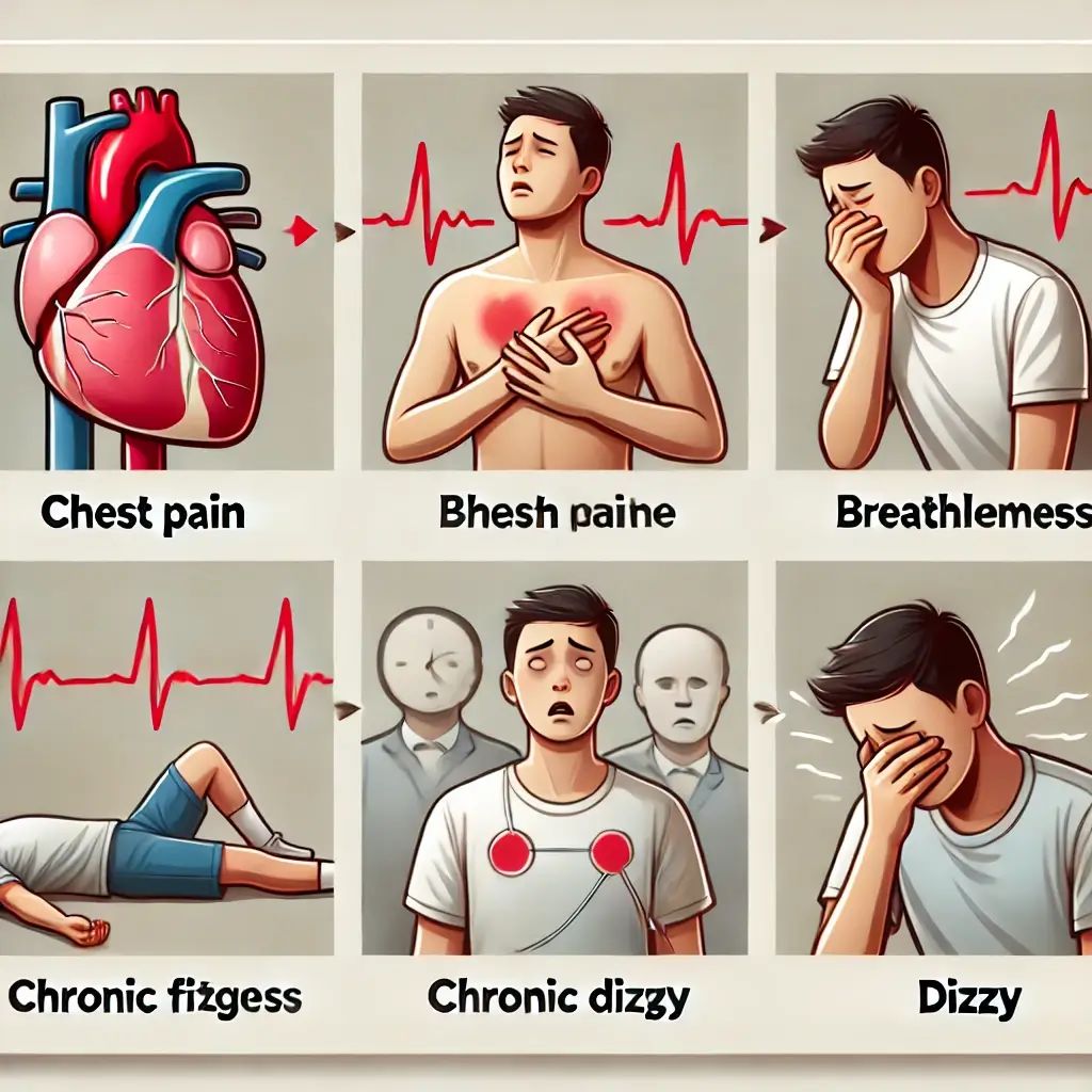 심혈관질환의 증상