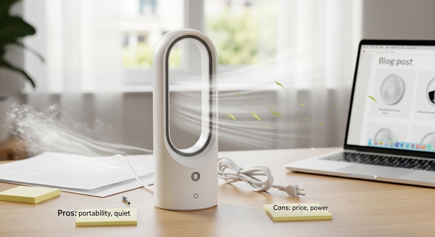 바람 사각지대 무선 선풍기 장단점