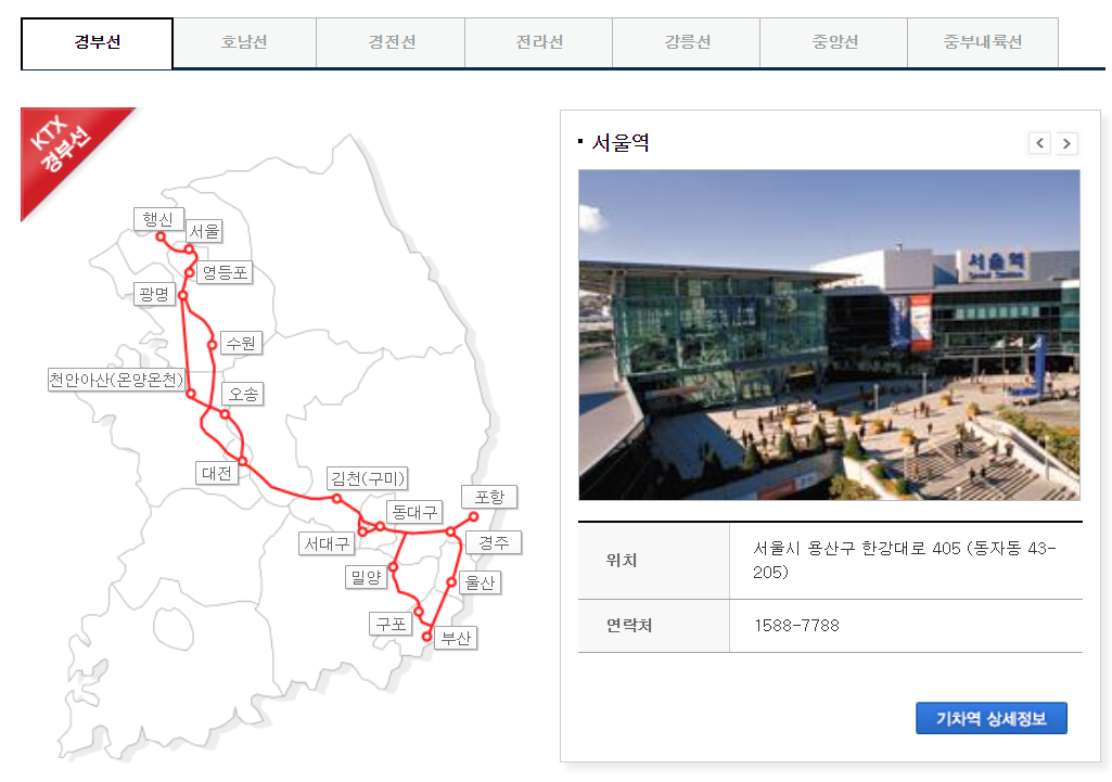 KTX 노선 및 시간표 운임 안내: 빠르고 편리한 KTX 여행