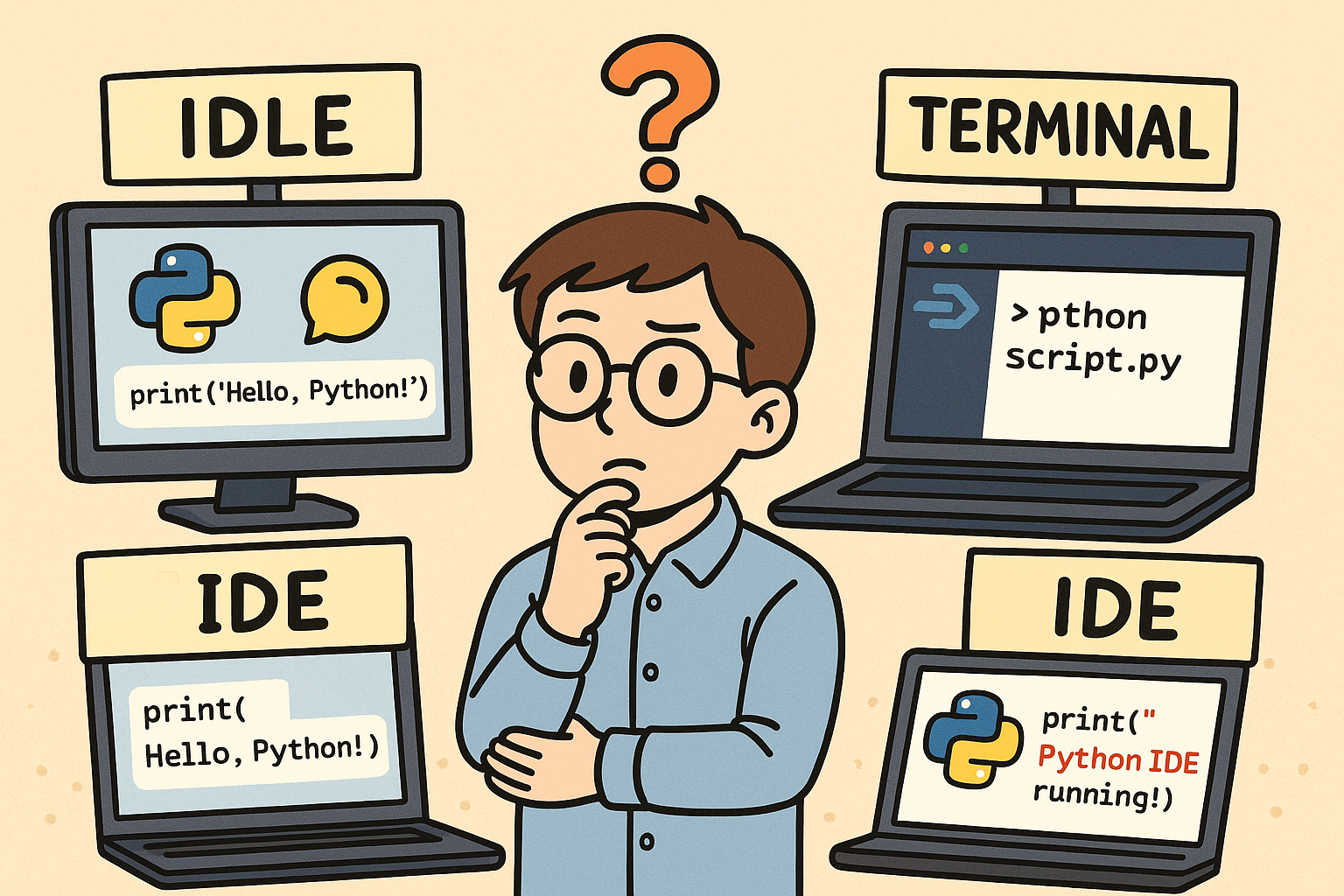 파이썬 코드를 실행하는 3가지 방법 – 가장 효율적인 방식은?