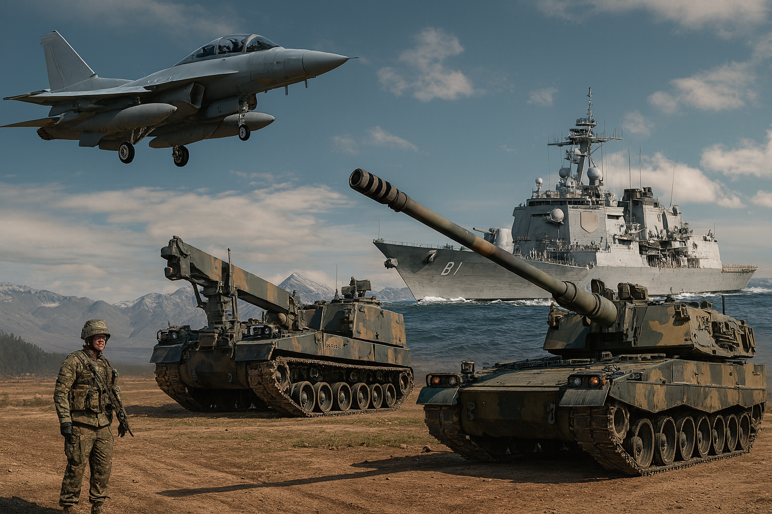 방위산업이미지