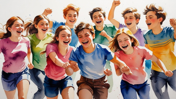 ESTP 자녀는 에너지가 넘칩니다. 몸으로 익히고, 직접 경험하며, 사람들과 어울릴 때 생기가 도는 아이죠. 유머 감각도 좋고, 분위기를 주도하며, “이 아이는 외로움과는 거리가 멀겠구나”라는 인상을 주기도 합니다에 관한 그림