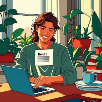 청년월세지원관련그림