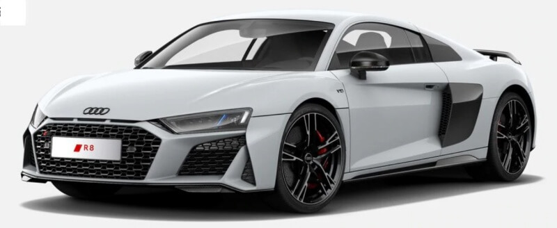 아우디 R8 색상 코드 - Suzuka Gray(색상 코드 : LY7F)