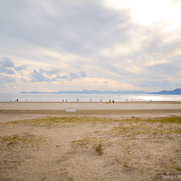 다대포해수욕장 일몰