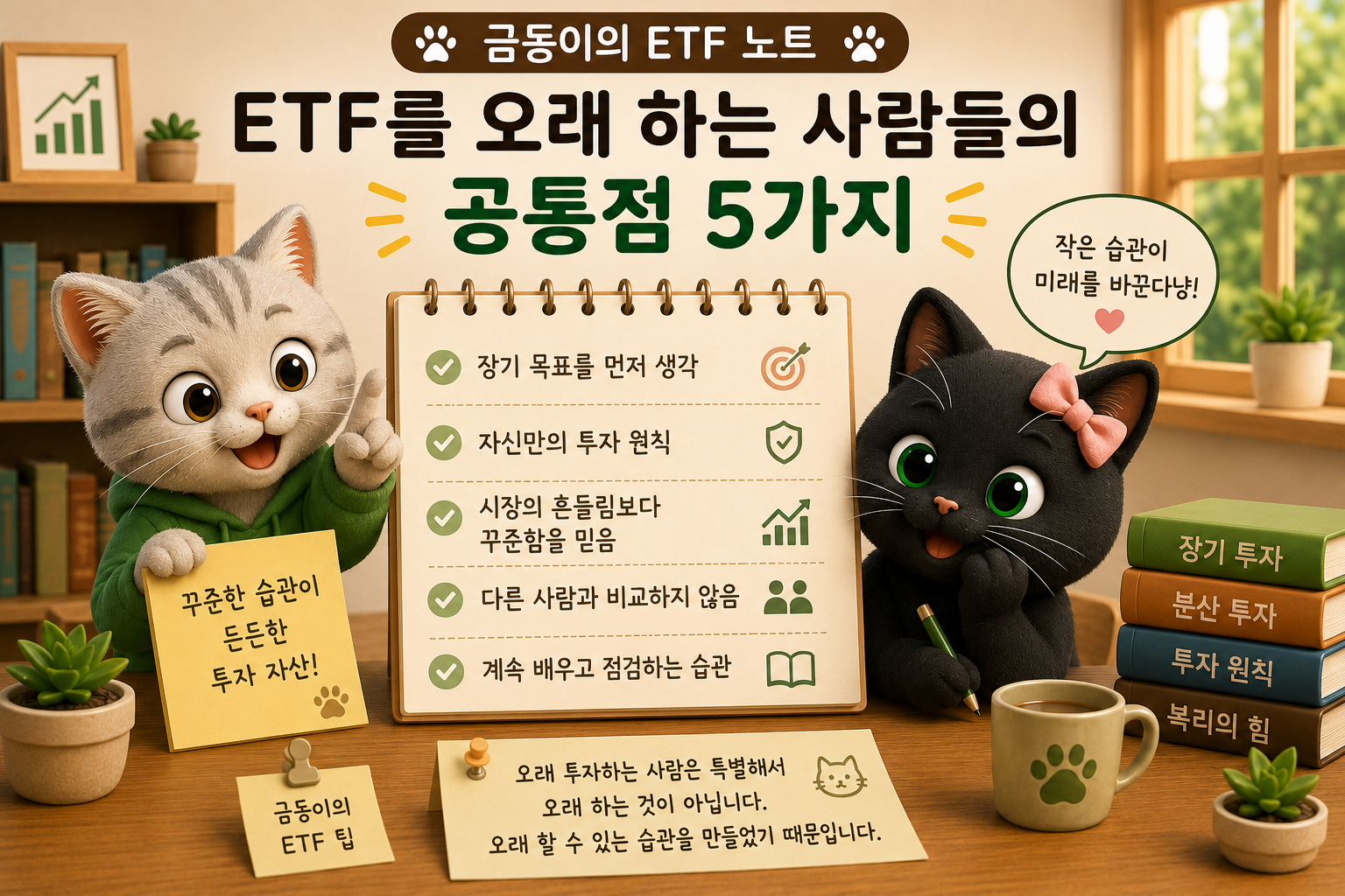 국내 주식 ETF 오래 하는 사람들의 공통점