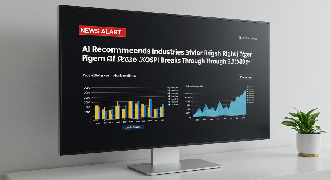 코스피 3,400 돌파! AI 분석이 추천하는 유망 업종 투자 전략