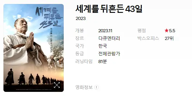 영화 개봉예정작 순위