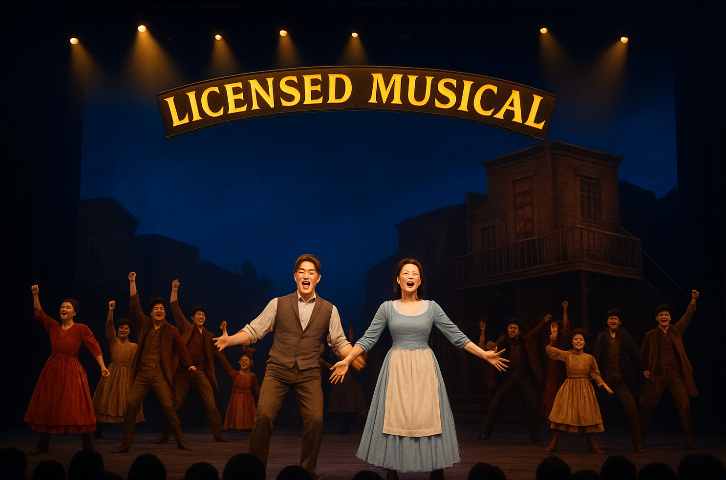 라이선스 뮤지컬 표지 사진