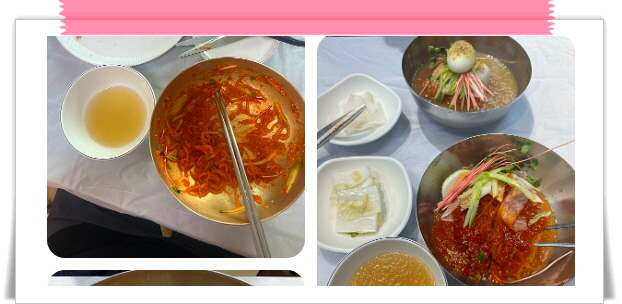 매일아침 위대한식재료 고추냉면 후기